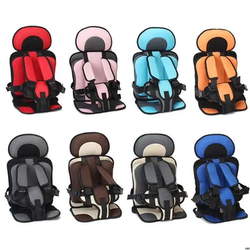 SafeJourney | Compact Child Car Seat with Foldable Design & 5-Point Harness