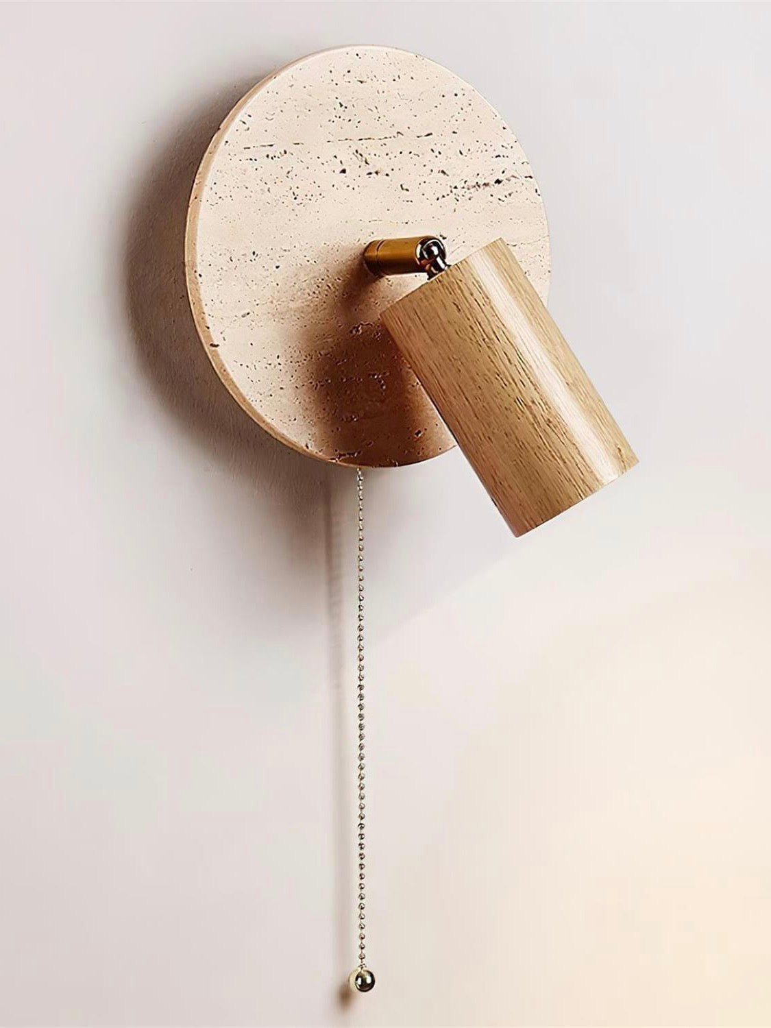 Elegant Wall-Mounted Light Fixture with E27 LED Bulb