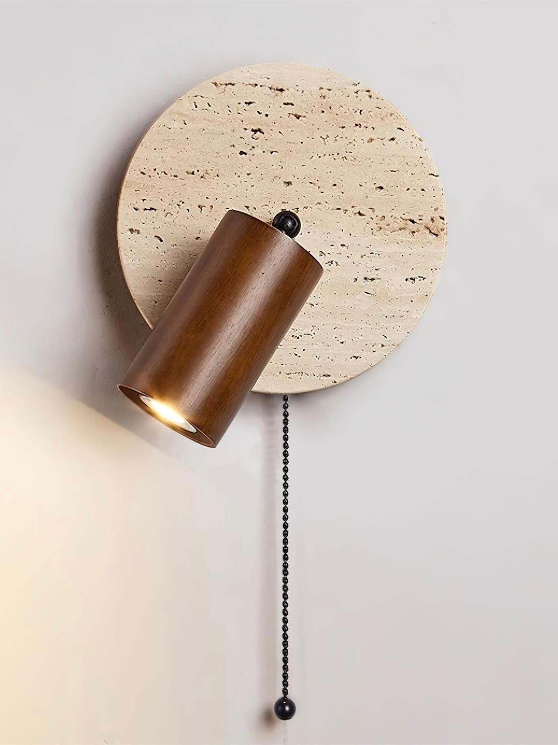 Elegant Wall-Mounted Light Fixture with E27 LED Bulb