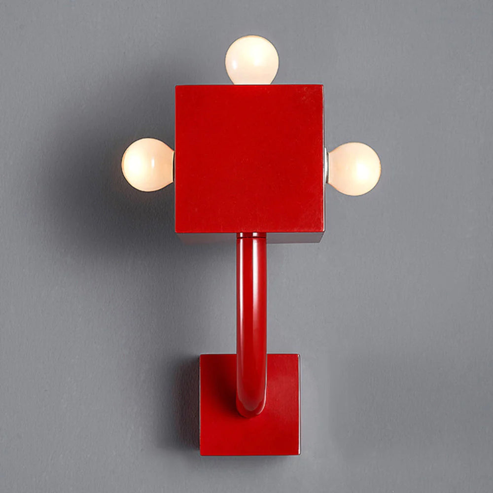 Cubi Decorative Light Fixture with Three Bulbs