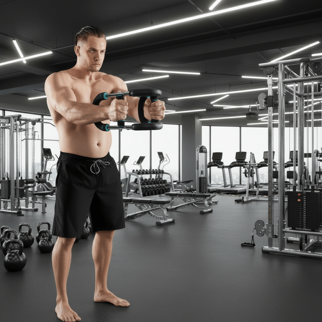 FlexiStrength | Versatile Workout Bar for Home Fitness