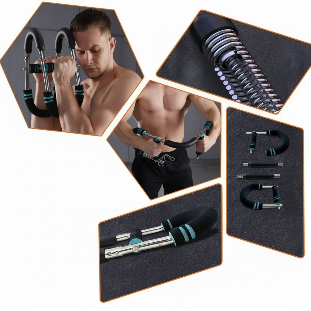 FlexiStrength | Versatile Workout Bar for Home Fitness