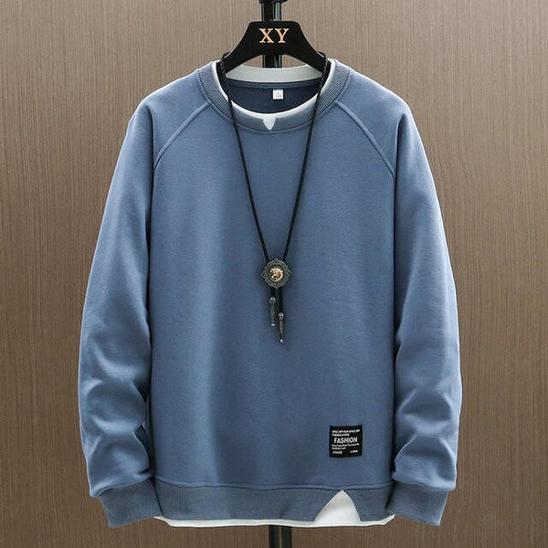 Classic Crew Neck Sweatshirt for Everyday Comfort