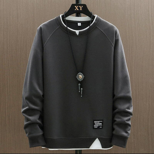 Classic Crew Neck Sweatshirt for Everyday Comfort