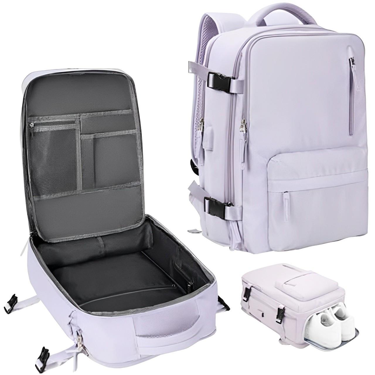 Versatile Women's Adventure Backpack with USB Charging