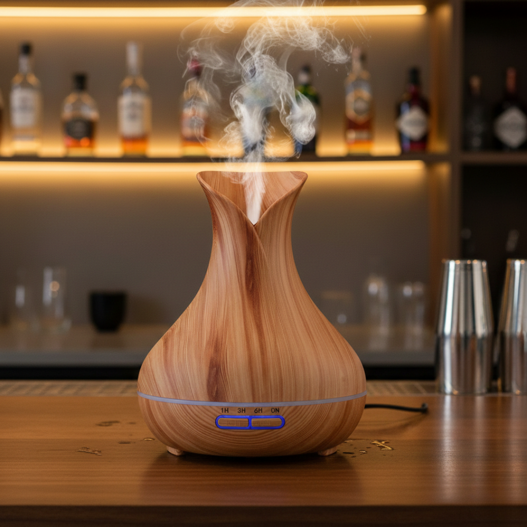 SerenityMist 500ml Aromatherapy Diffuser with LED & Timer