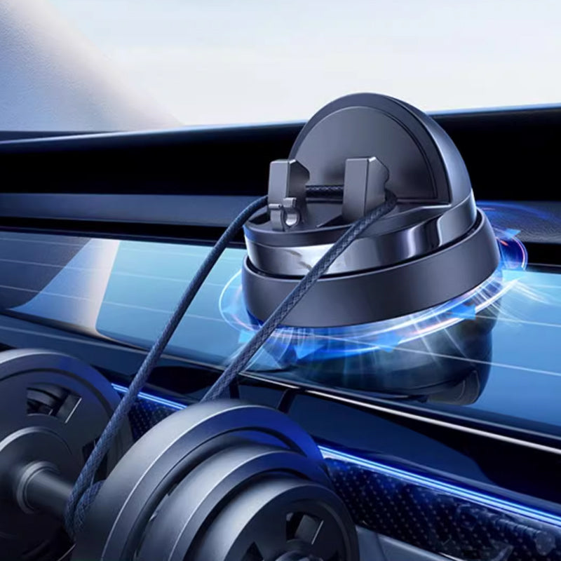Versatile Car Dashboard Holder | 360° Rotating Mount for Devices