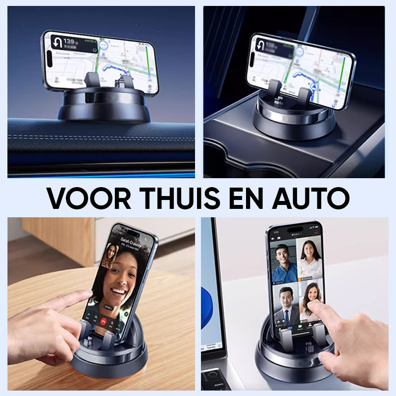 Versatile Car Dashboard Holder | 360° Rotating Mount for Devices