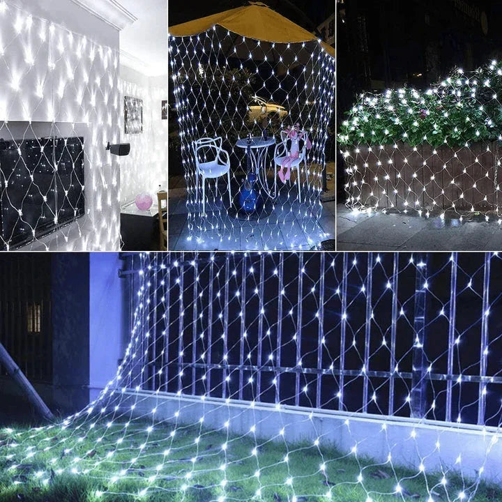 Twinkling Net String Lights for Home and Garden