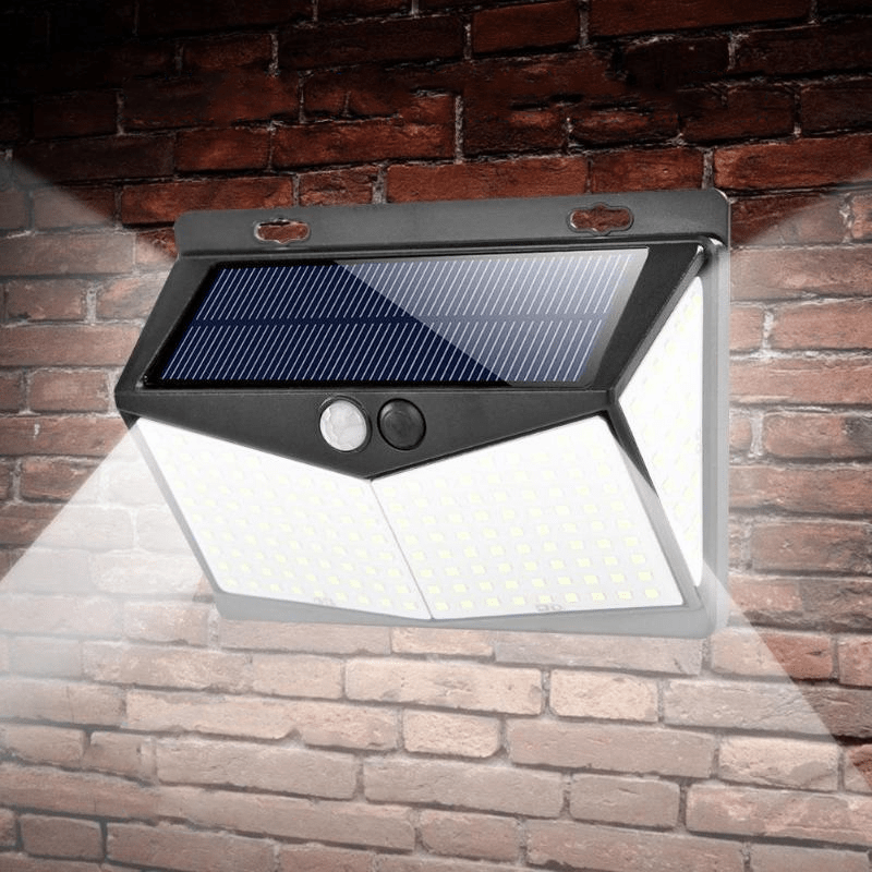 Solar-Powered Outdoor Security Light