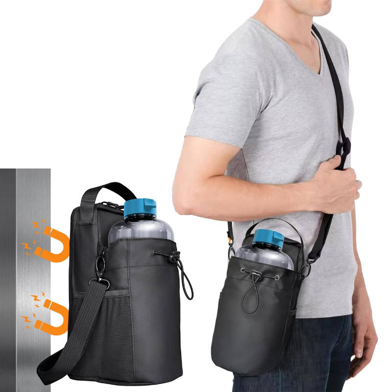 Compact Fitness Bag with Magnetic Grip