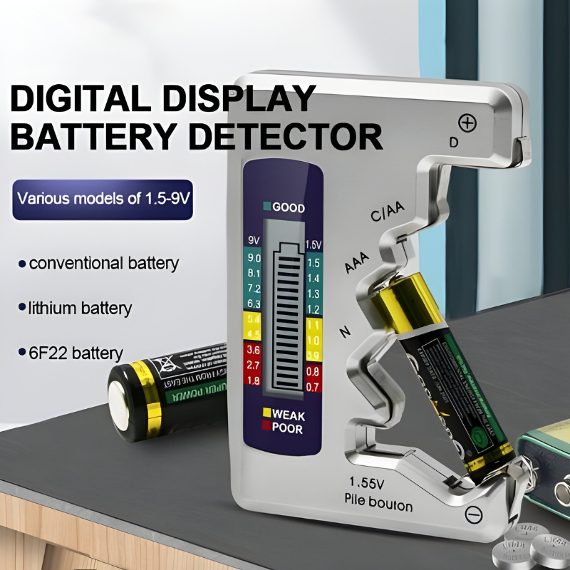 Versatile Digital Battery Analyzer for All Battery Types