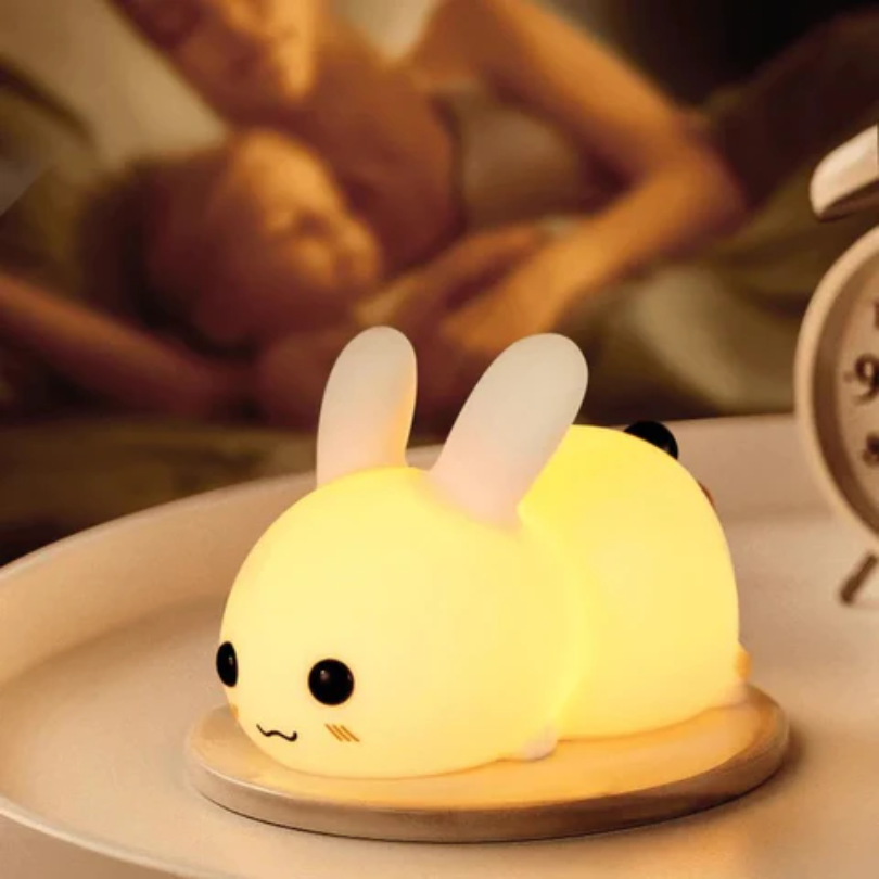 Children's Night Light for Relaxation - Snuggle Bunny Design
