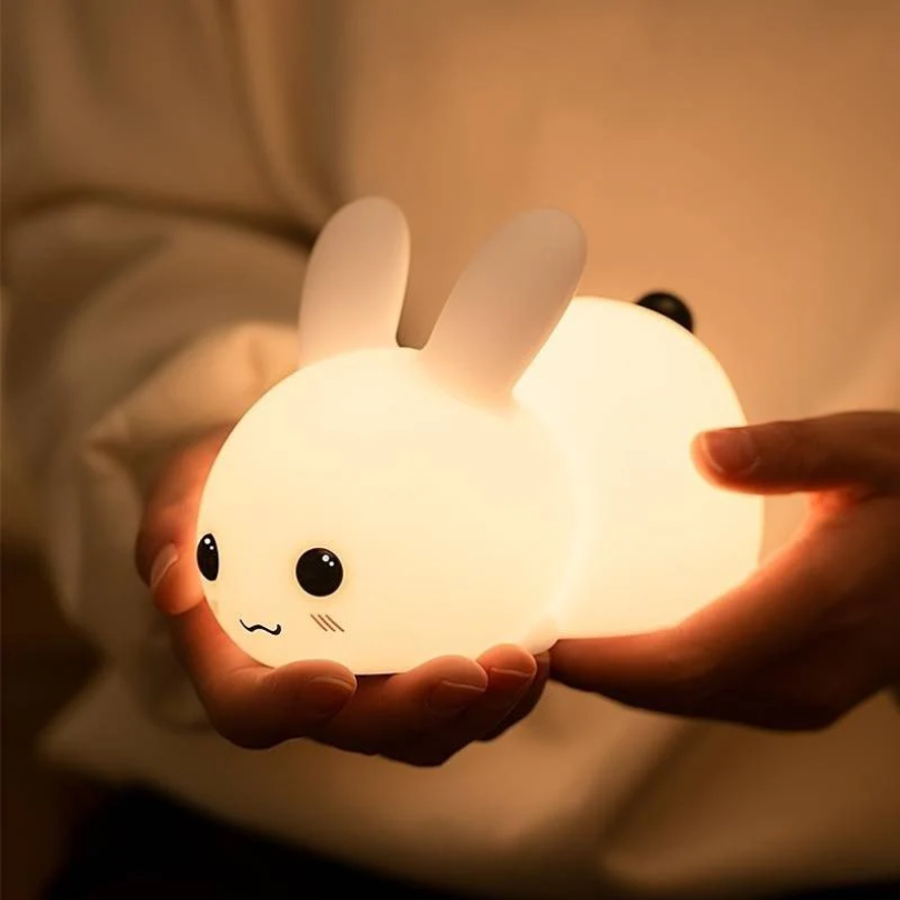 Children's Night Light for Relaxation - Snuggle Bunny Design