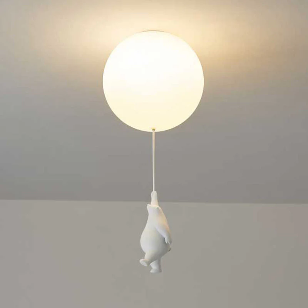 Balloon Bear Pendant Ceiling Light Fixture