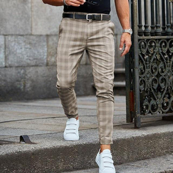 Classic Plaid Trousers for Effortless Style