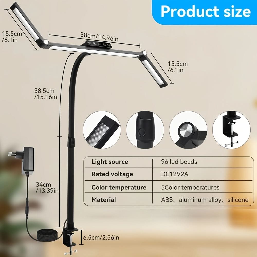 LUMINOX - 18W Adjustable LED Work Lamp for Exceptional Lighting