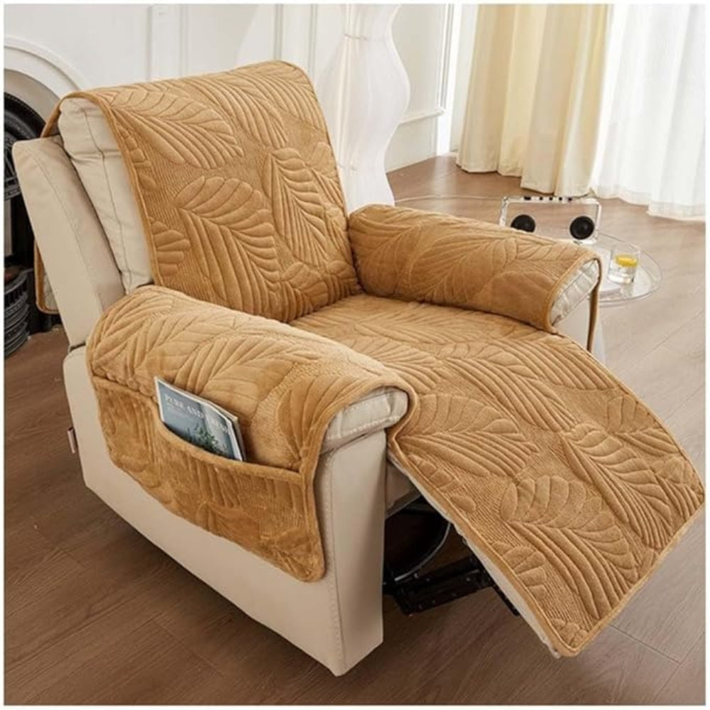 Leafy Comfort Recliner Protector – Universal Fit & Non-Slip