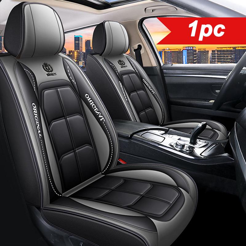 Comfortable Faux Leather Front Seat Protector with Foam Padding