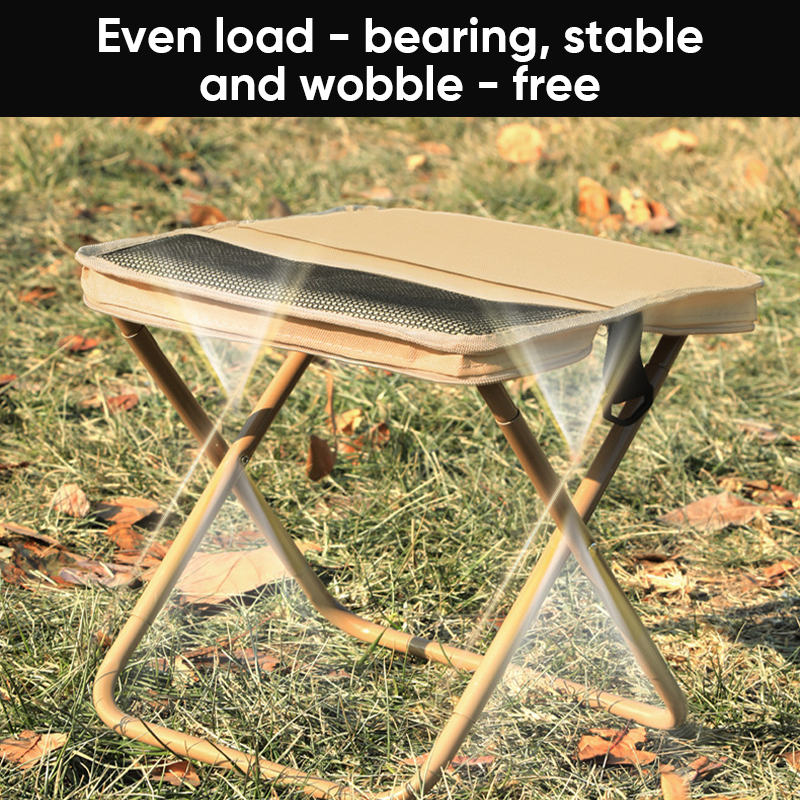 Portable Seating Solution: Lightweight Folding Backpack Stool