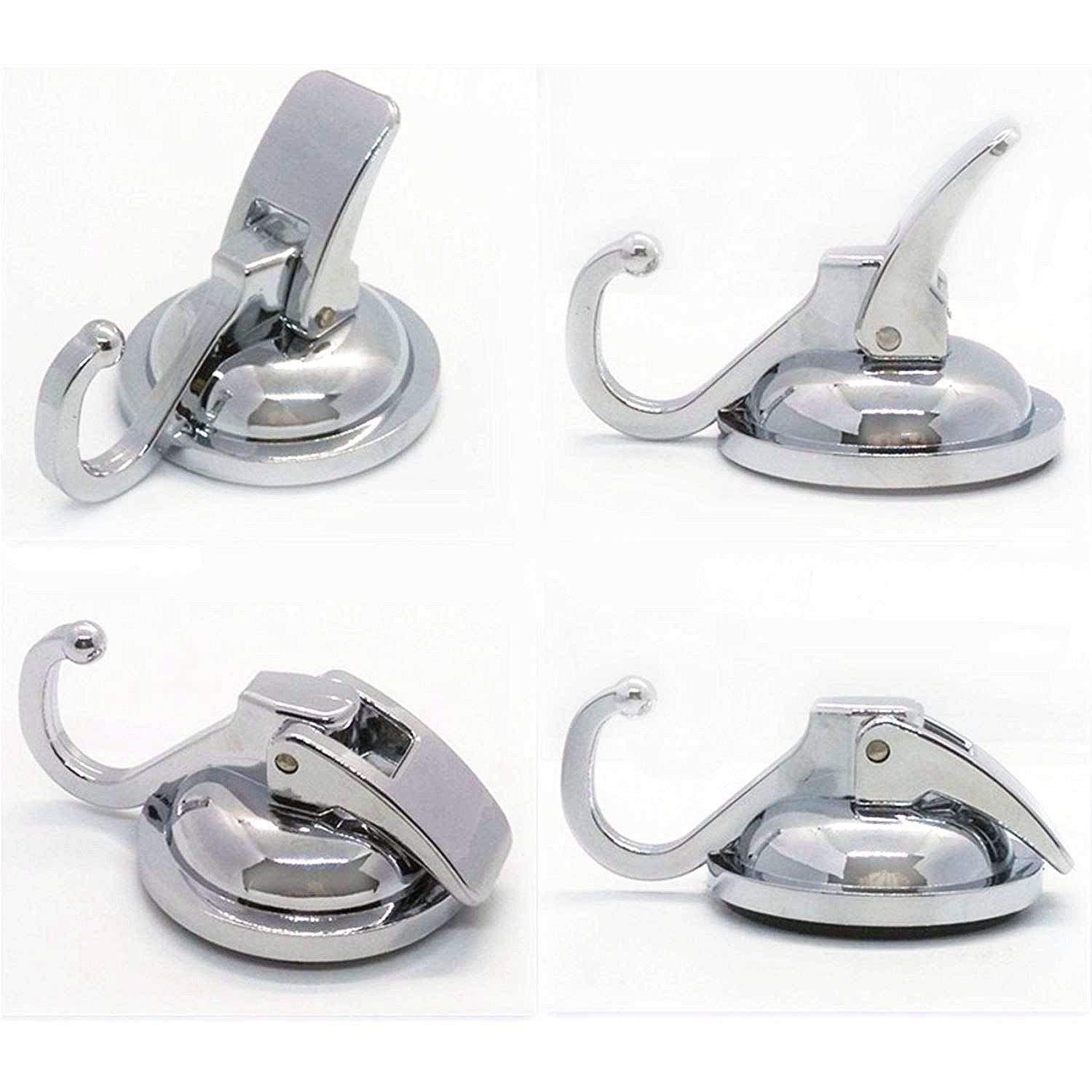 Reliable Storage Hooks | 2-Pack Heavy-Duty Suction Cup Holders
