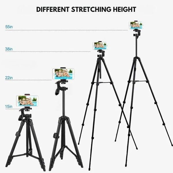All-in-One Smartphone Stabilizer & Selfie Stick with Remote