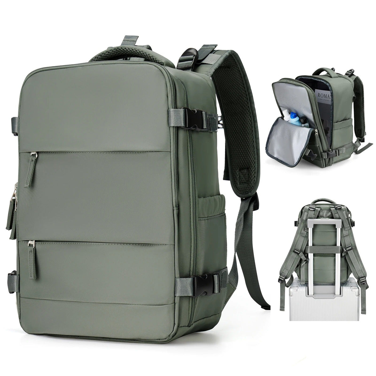 Lightweight Travel Companion Backpack with Laptop Protection