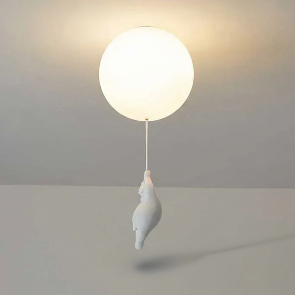 Whimsical Balloon-Shaped Night Light for Kids' Room