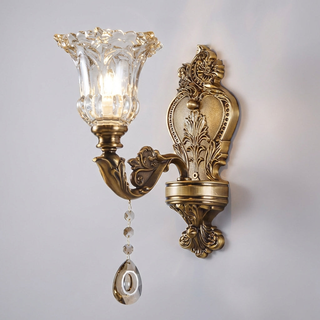 Retro Style Wall Light Fixture