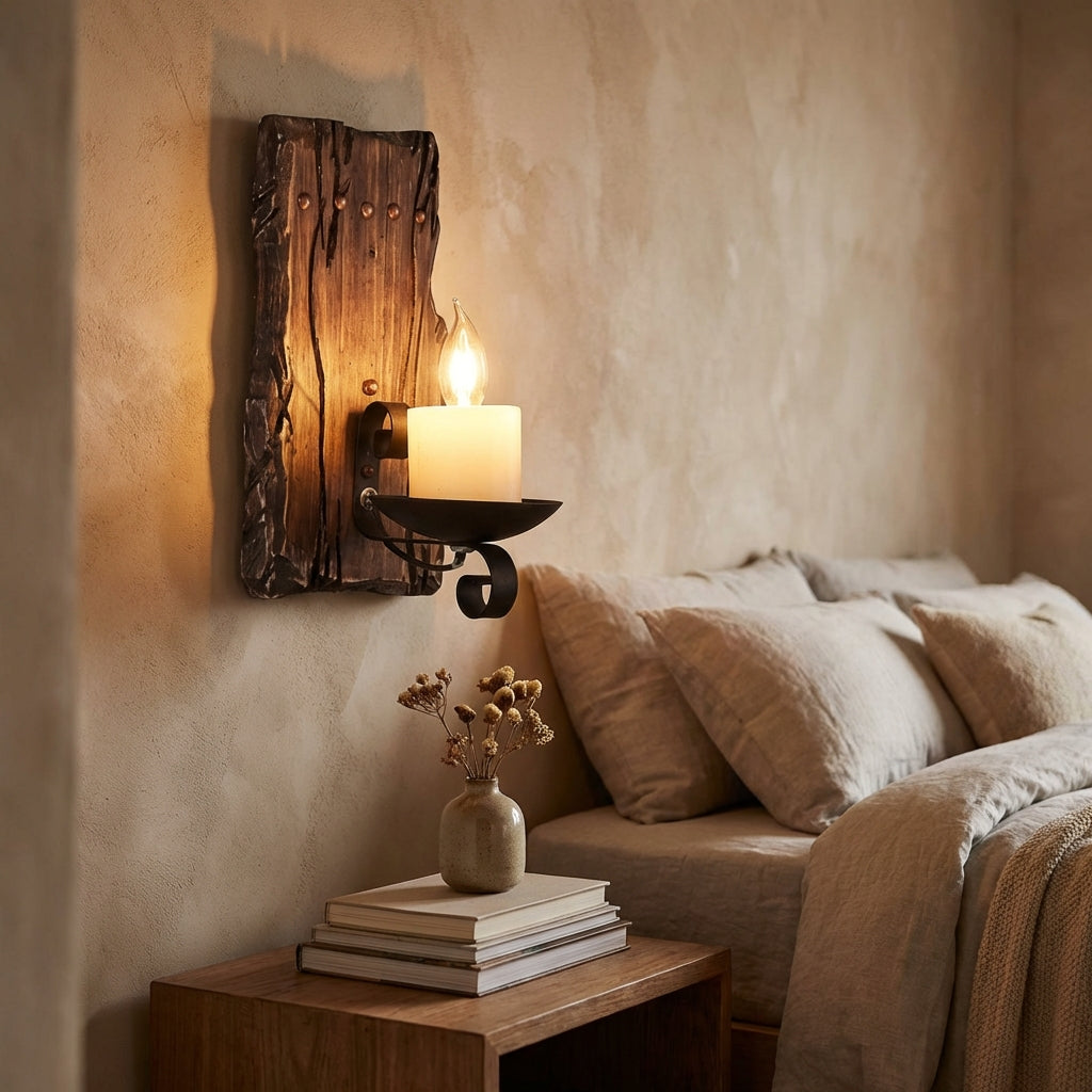 Retro-Inspired Wall Light Fixture