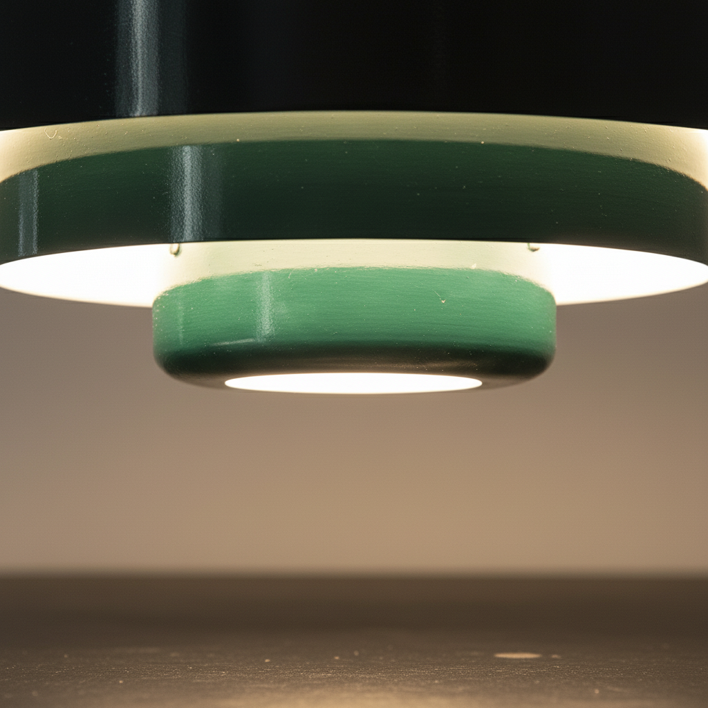 Metal Pendant Light in Vintage Design - Ambient Lighting Fixture