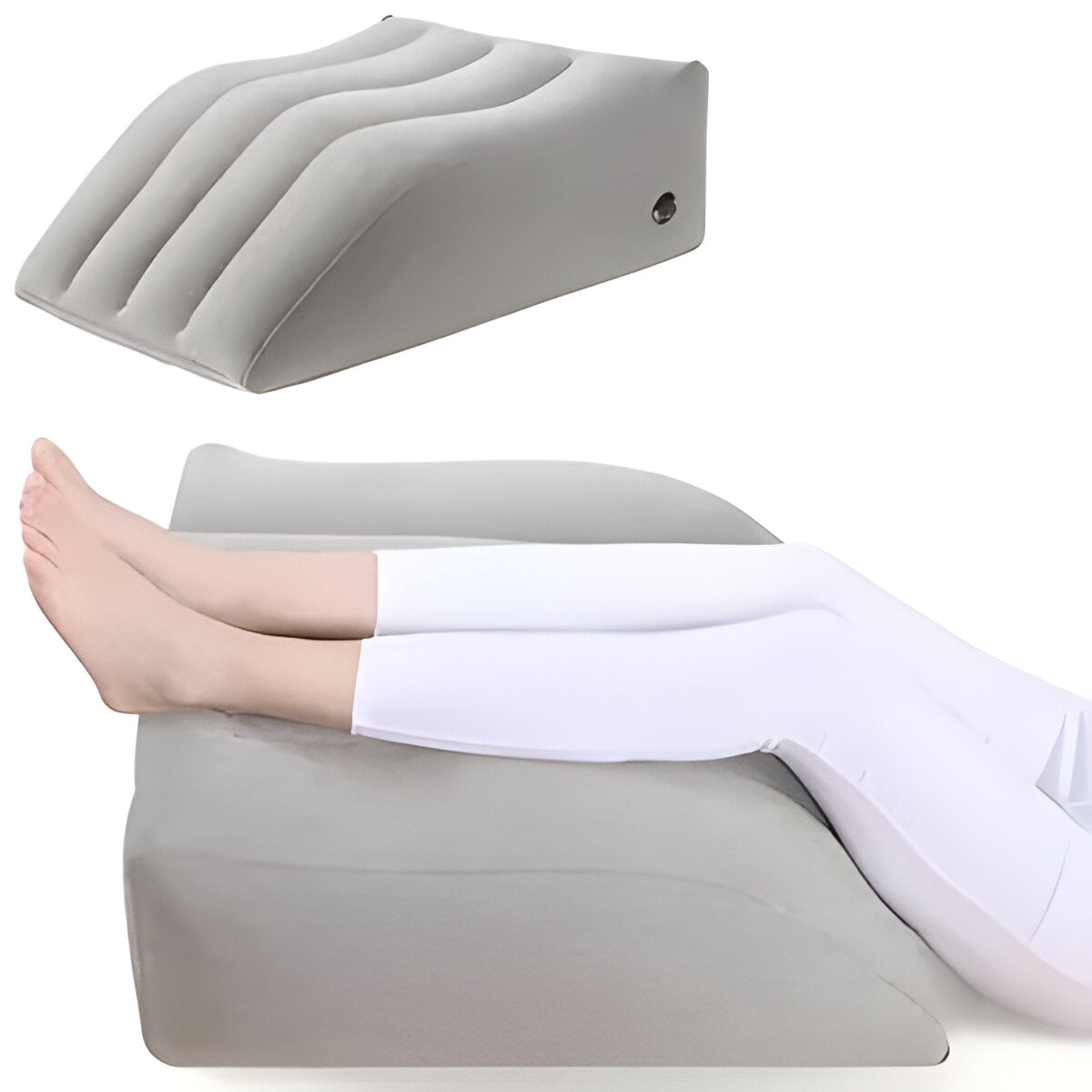 Adjustable Inflatable Leg Rest Pillow for Ultimate Comfort