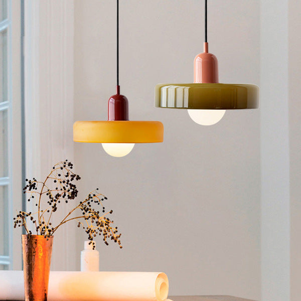 Bauhaus Style Colorful Pendant Light Fixture