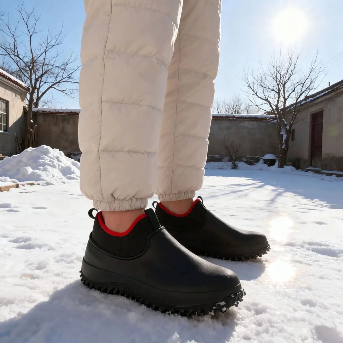 AquaShield - Durable Non-Slip Work Footwear for Ultimate Comfort