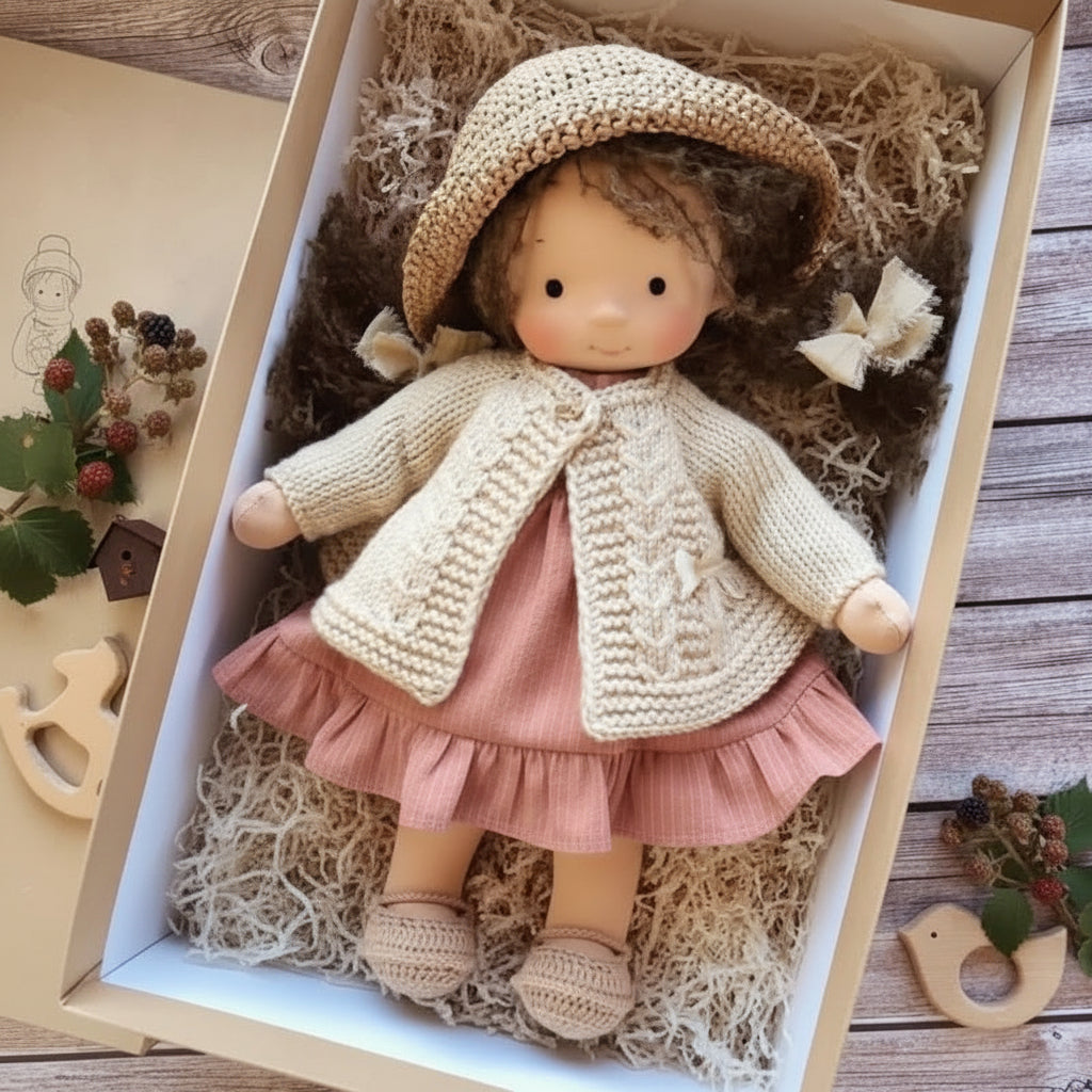 CuddleMate - Artisan Cotton Doll for Creative Playtime Adventures