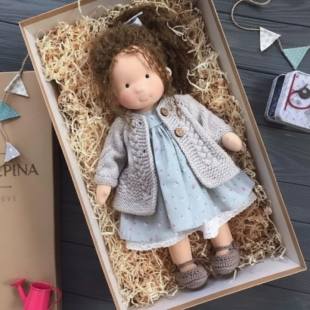 CuddleMate - Artisan Cotton Doll for Creative Playtime Adventures