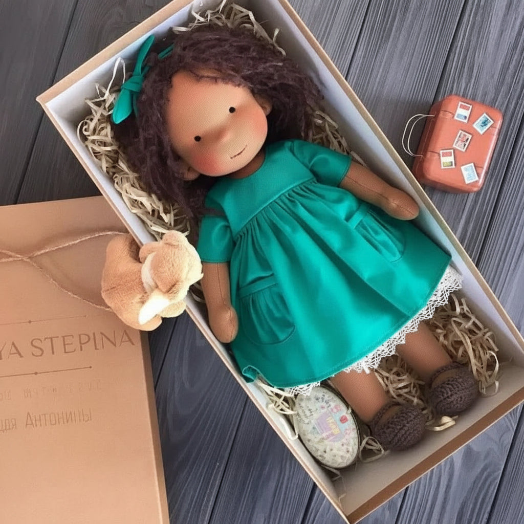 CuddleMate - Artisan Cotton Doll for Creative Playtime Adventures