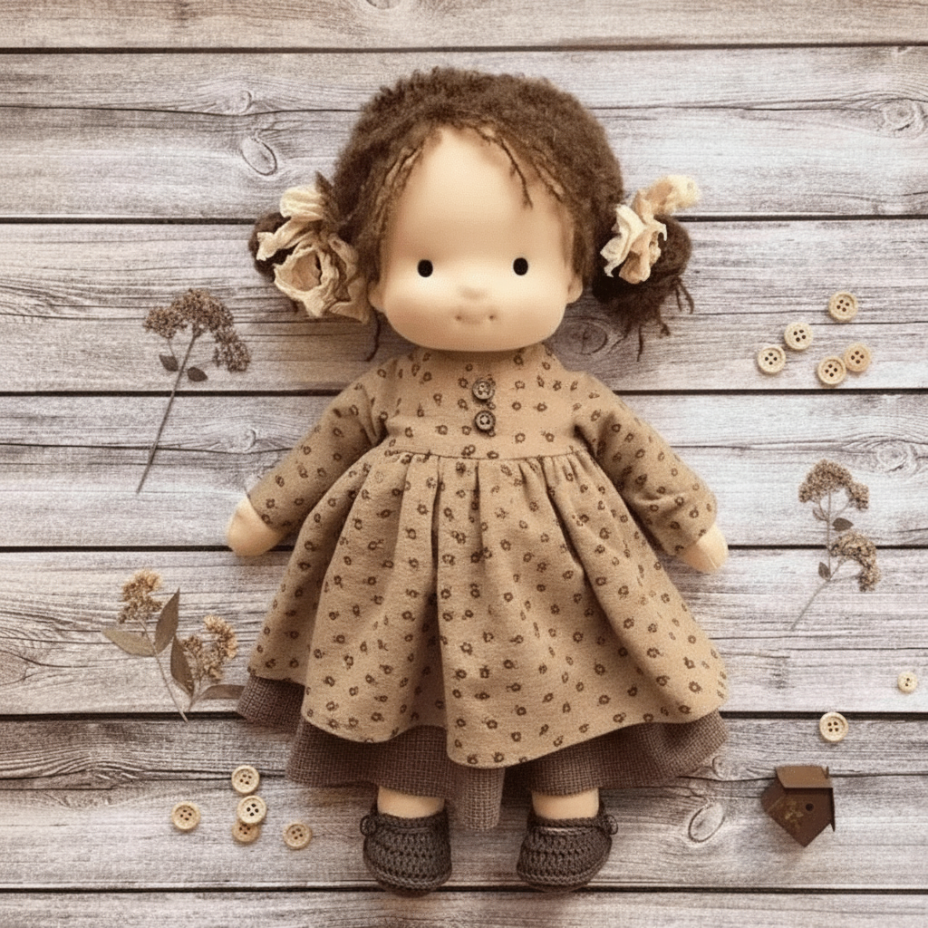 CuddleMate - Artisan Cotton Doll for Creative Playtime Adventures