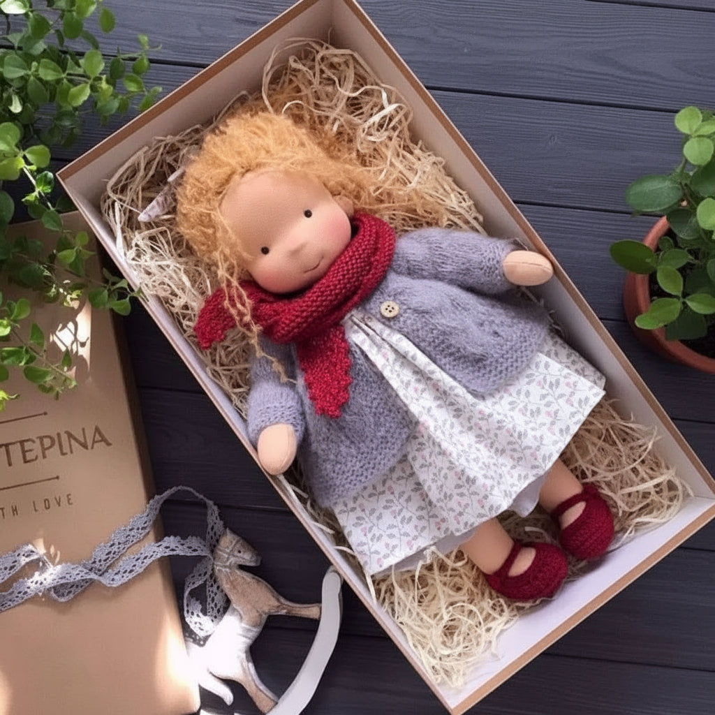 CuddleMate - Artisan Cotton Doll for Creative Playtime Adventures