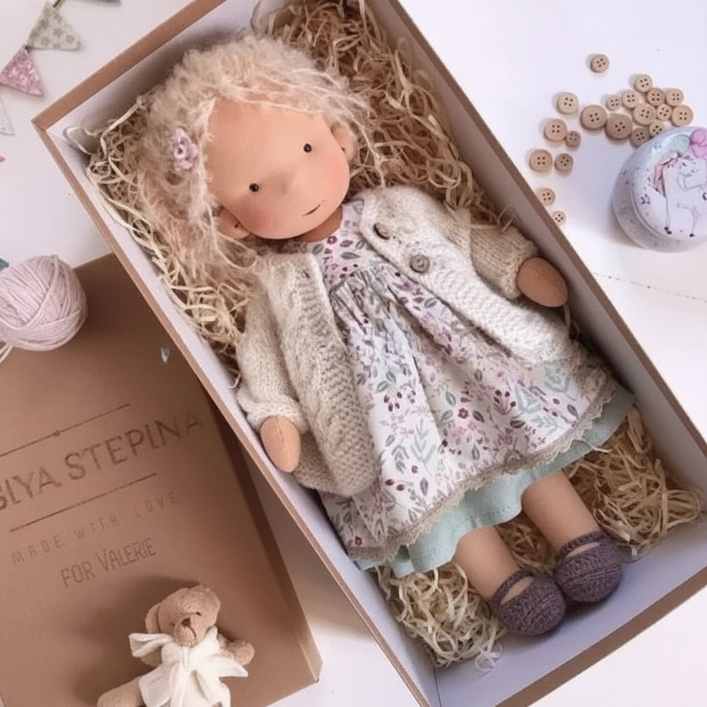 CuddleMate - Artisan Cotton Doll for Creative Playtime Adventures