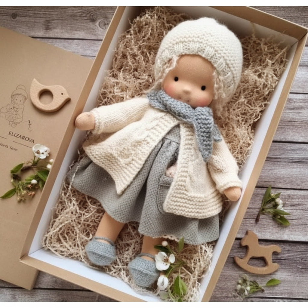 CuddleMate - Artisan Cotton Doll for Creative Playtime Adventures