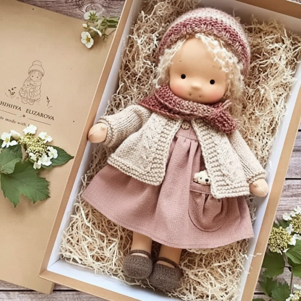 CuddleMate - Artisan Cotton Doll for Creative Playtime Adventures
