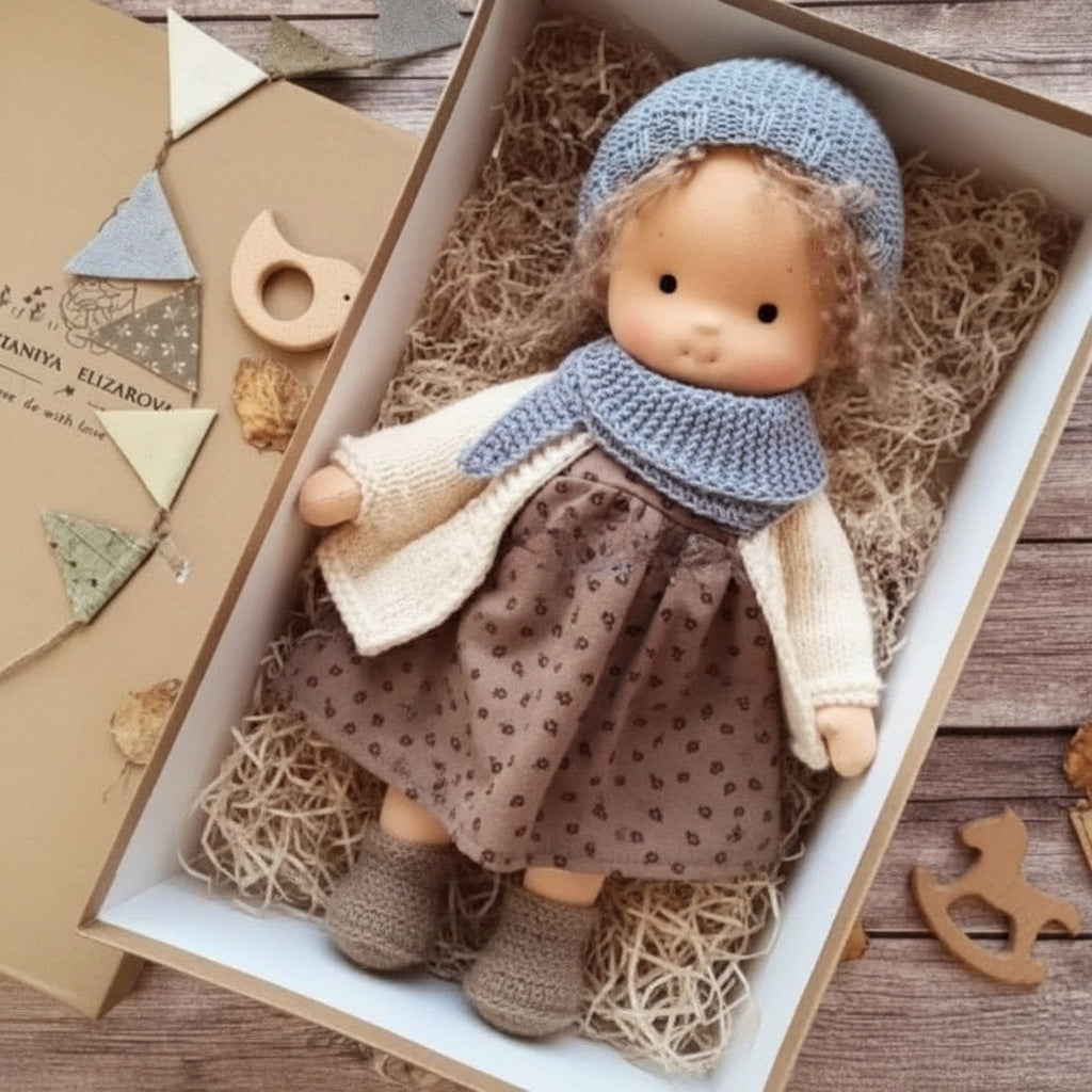 CuddleMate - Artisan Cotton Doll for Creative Playtime Adventures