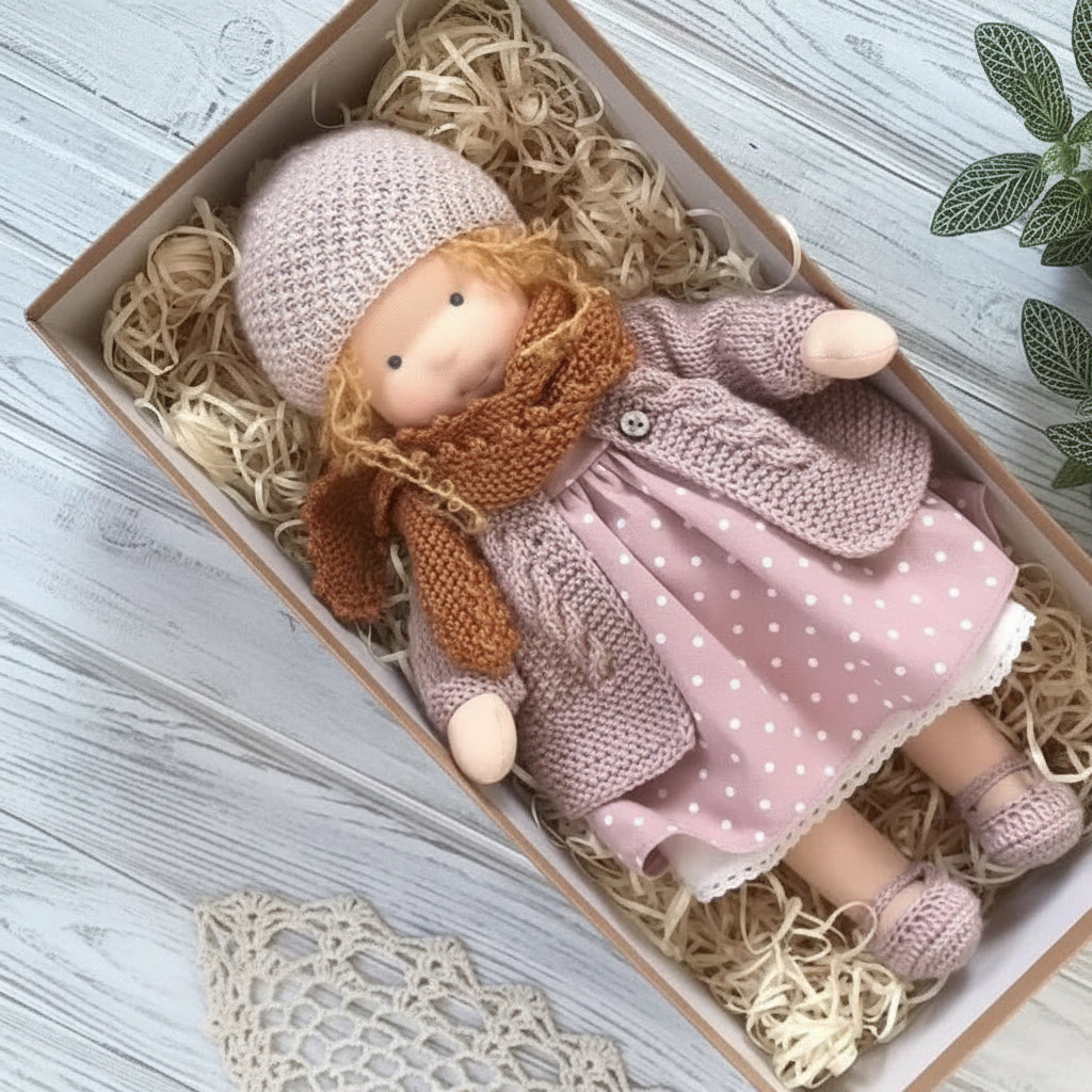 CuddleMate - Artisan Cotton Doll for Creative Playtime Adventures