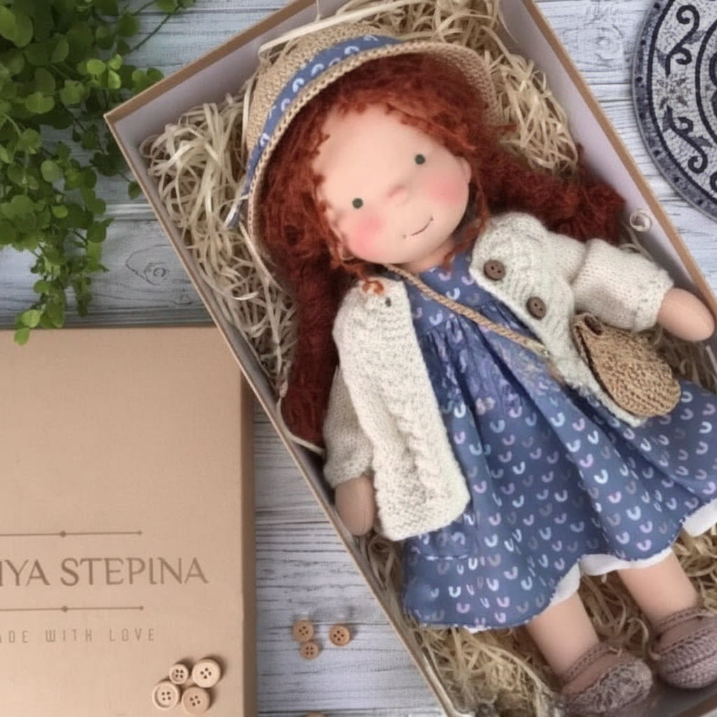 CuddleMate - Artisan Cotton Doll for Creative Playtime Adventures