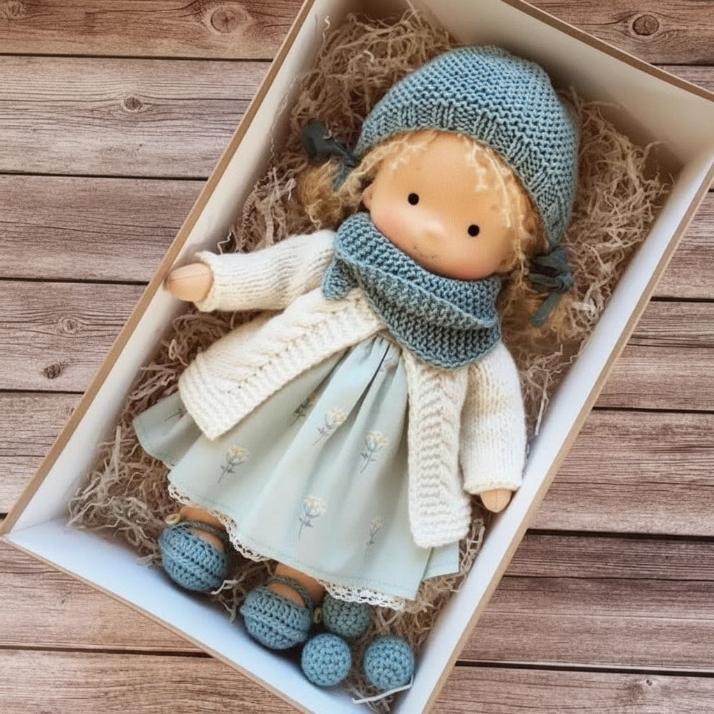 CuddleMate - Artisan Cotton Doll for Creative Playtime Adventures