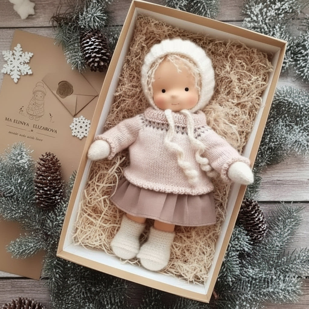 CuddleMate - Artisan Cotton Doll for Creative Playtime Adventures