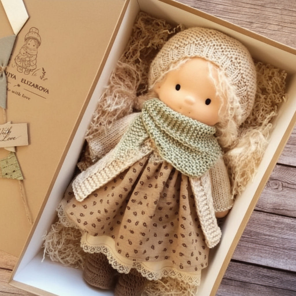 CuddleMate - Artisan Cotton Doll for Creative Playtime Adventures