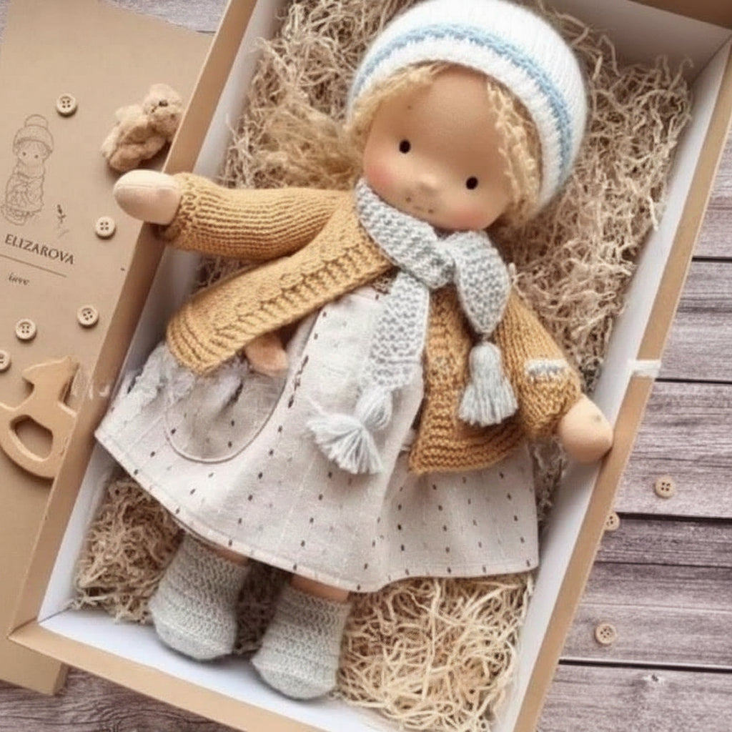 CuddleMate - Artisan Cotton Doll for Creative Playtime Adventures