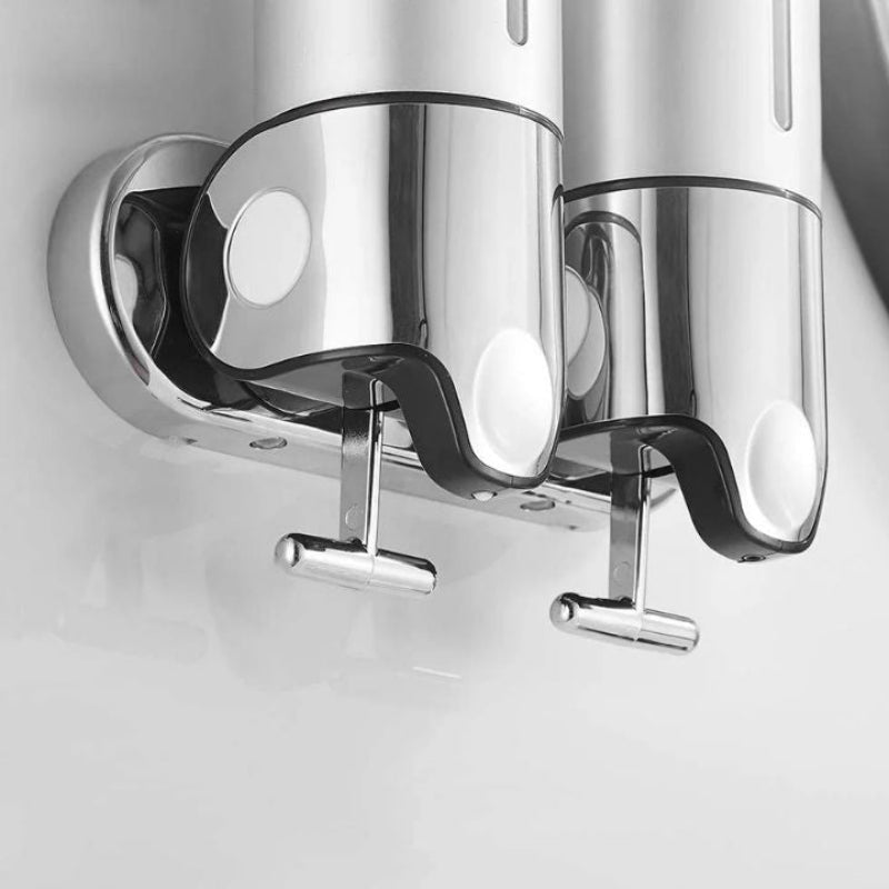 Sleek Wall-Mounted Liquid Dispenser – 500ml Capacity for Soap & More